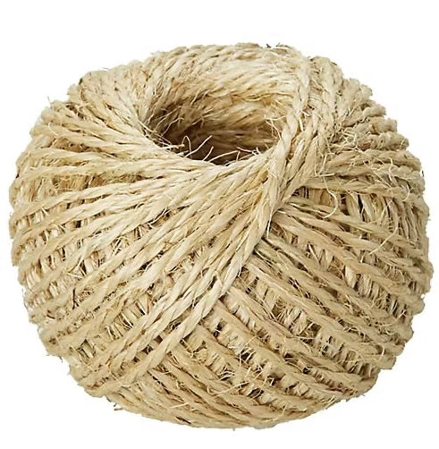 Cordon d'Emballage en Sisal - lot 3 Ficelle de Jute naturel - 40m