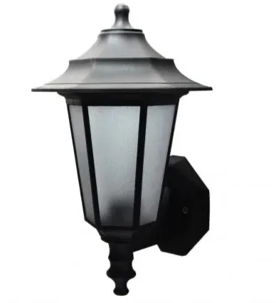 APPLIQUE MURAL JARDIN EXTÉRIEURE - E27- NOIR - ANTICHOC - BEGONYA - HOROZ ELECTRIC - SQES
