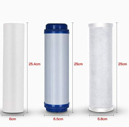 Kit de 3 filtres à eau pour osmoseur - SQES