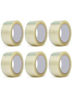 Scotch emballage transparent 45mmx40m - Lot 6pcs - SQES