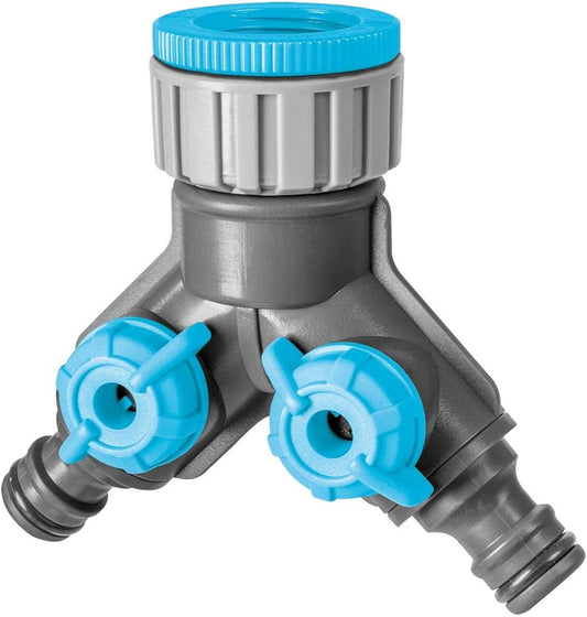 Distributeur d’eau Double Raccord - compatible avec les robinets G3/4" et G1" - CELLFAST - SQES