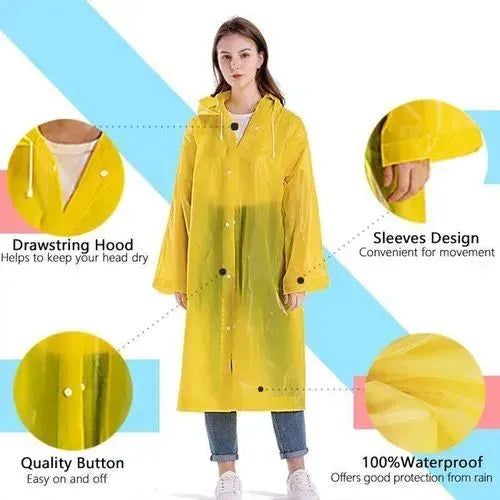 Manteau de pluie Jaune XL avec Paire de Bottes PVC antidérapantes - Vert - SQES