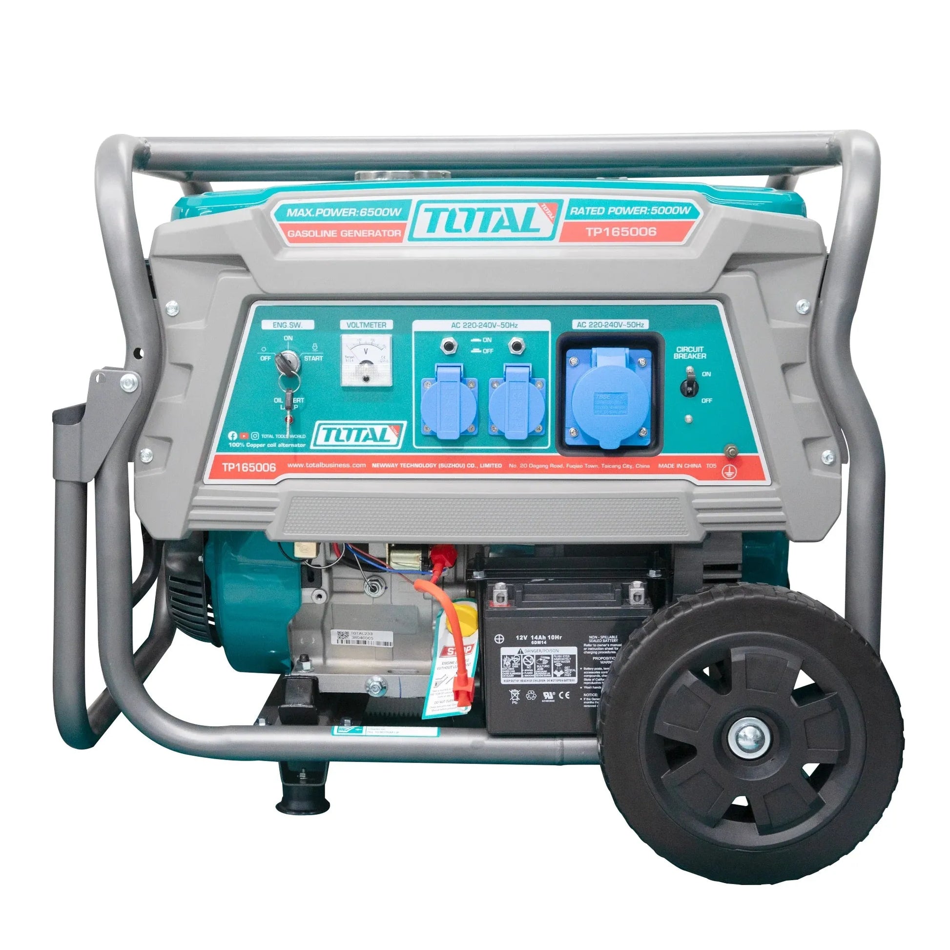 GROUPE ELECTROGENE A BATTERIE 6500W TP165006 - SQES