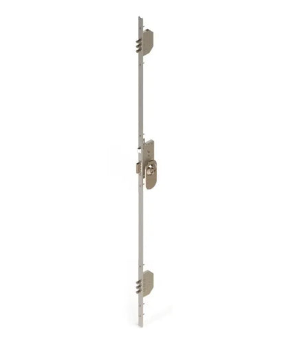 Serrure encastre 3 points - Longueur 2M - 50X85MM - Chrome - SQES