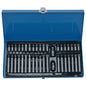 Coffret de 40 embouts de vissage ADEGSO AD-30055 — 40pcs Screwdriver Bits Set hexagonal Torx Spline boîte métallique | SQES Tunisie
