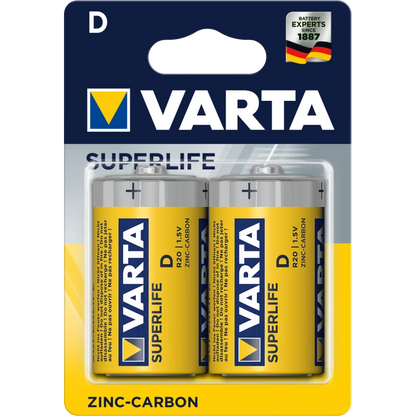 VARTA Pile Superlife Mono SW2 R20 D