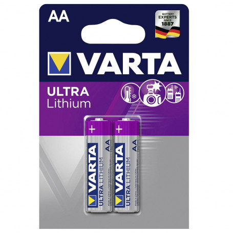 VARTA Pile Lithium R06 BP2 AA 1.5V - Ultimate Lithium