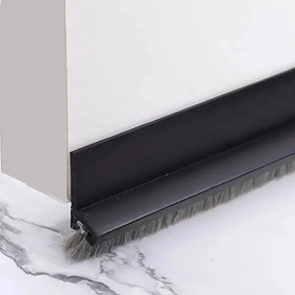 BOSS TAPE Boudin de Porte MARRON, Baguette à brosse en PVC Adhésive - SQES