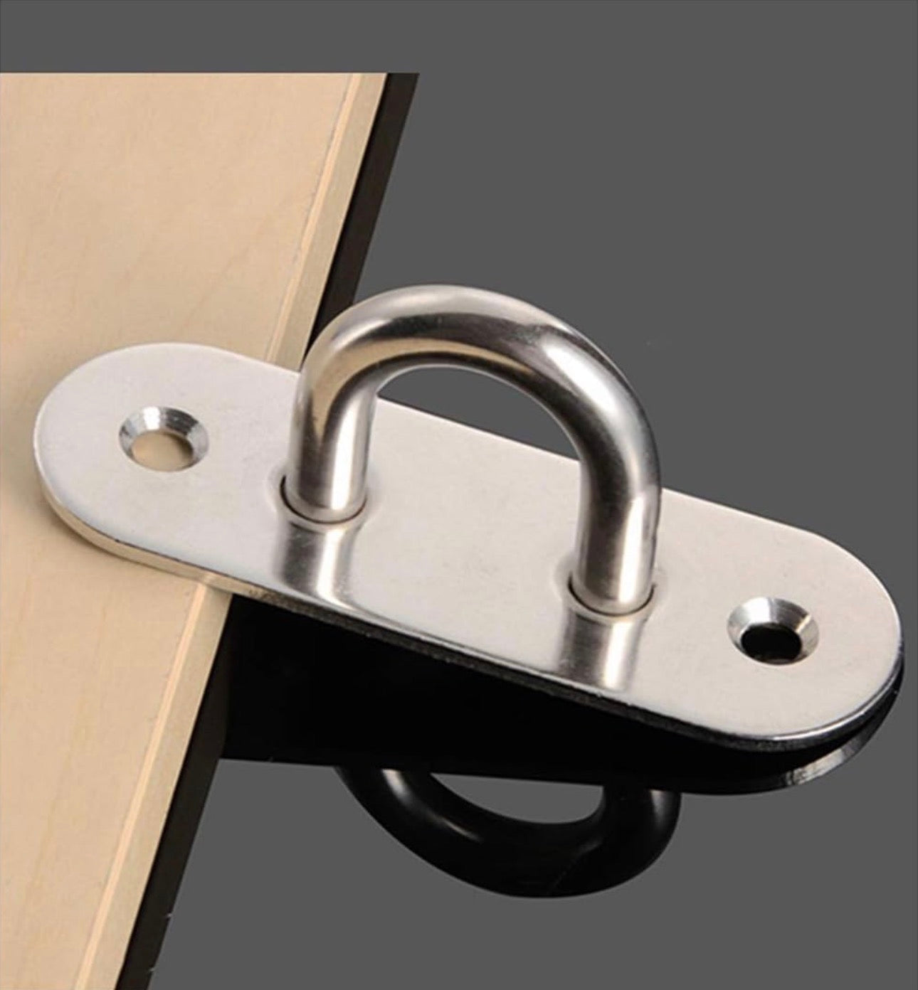 Anneau de Fixation Mural Inox – Suspension & Arrimage