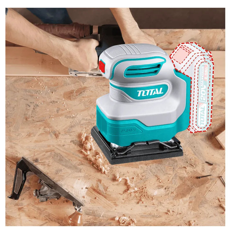 Ponceuse Vibrante - Sans fil -110mmx100mm - 20V - SQES