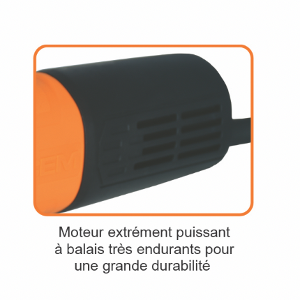 Meuleuse ACEM AG 125 P détail technique disque 125mm 12000 tr/min – SQES Ariana