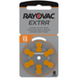 RAYOVAC Pile Auditive XE-13 BP8 - Zinc-Air Extra Advanced