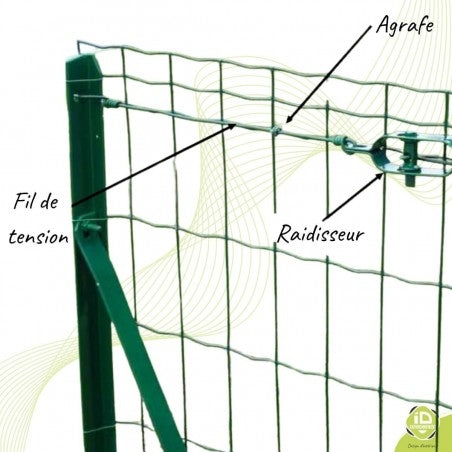 Fil Galvanisé 2.7mm - Rouleau 16kg pour Clôture et Grillage