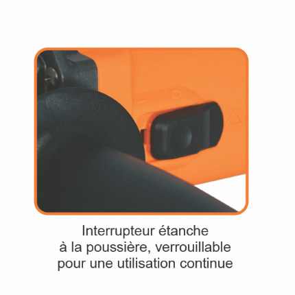 Meuleuse ACEM AG 125 P détail technique disque 125mm 12000 tr/min – SQES Ariana