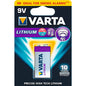 VARTA Pile Prof Lithium 9V BP1 - Professional Lithium