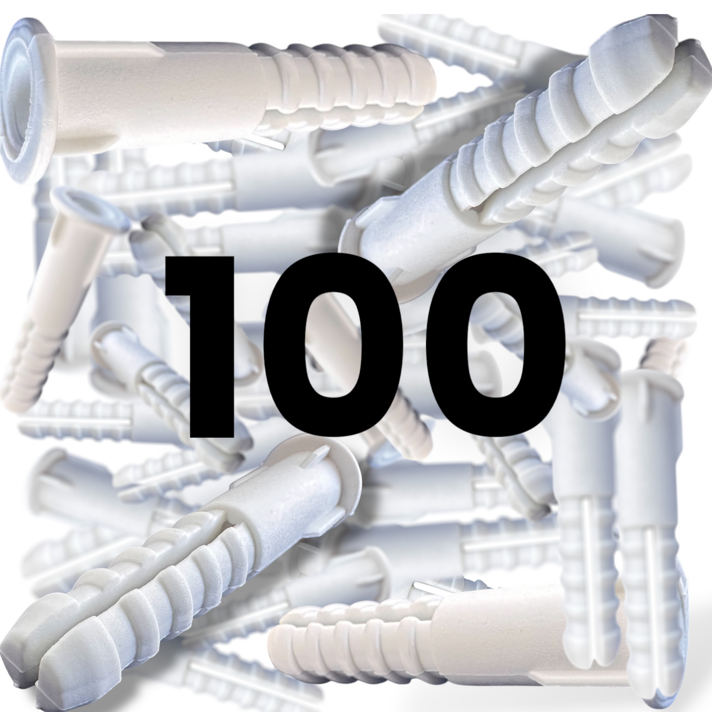 Cheville Plastique en PEHD – Résistance Maximale pour Fixations Solides 8mm