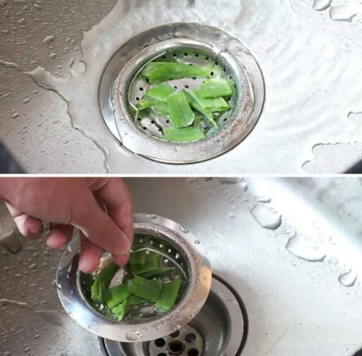 Filtre Grille Bonde pour Évier Lavabo Baignoire en Acier Inoxydable - Lot de 6