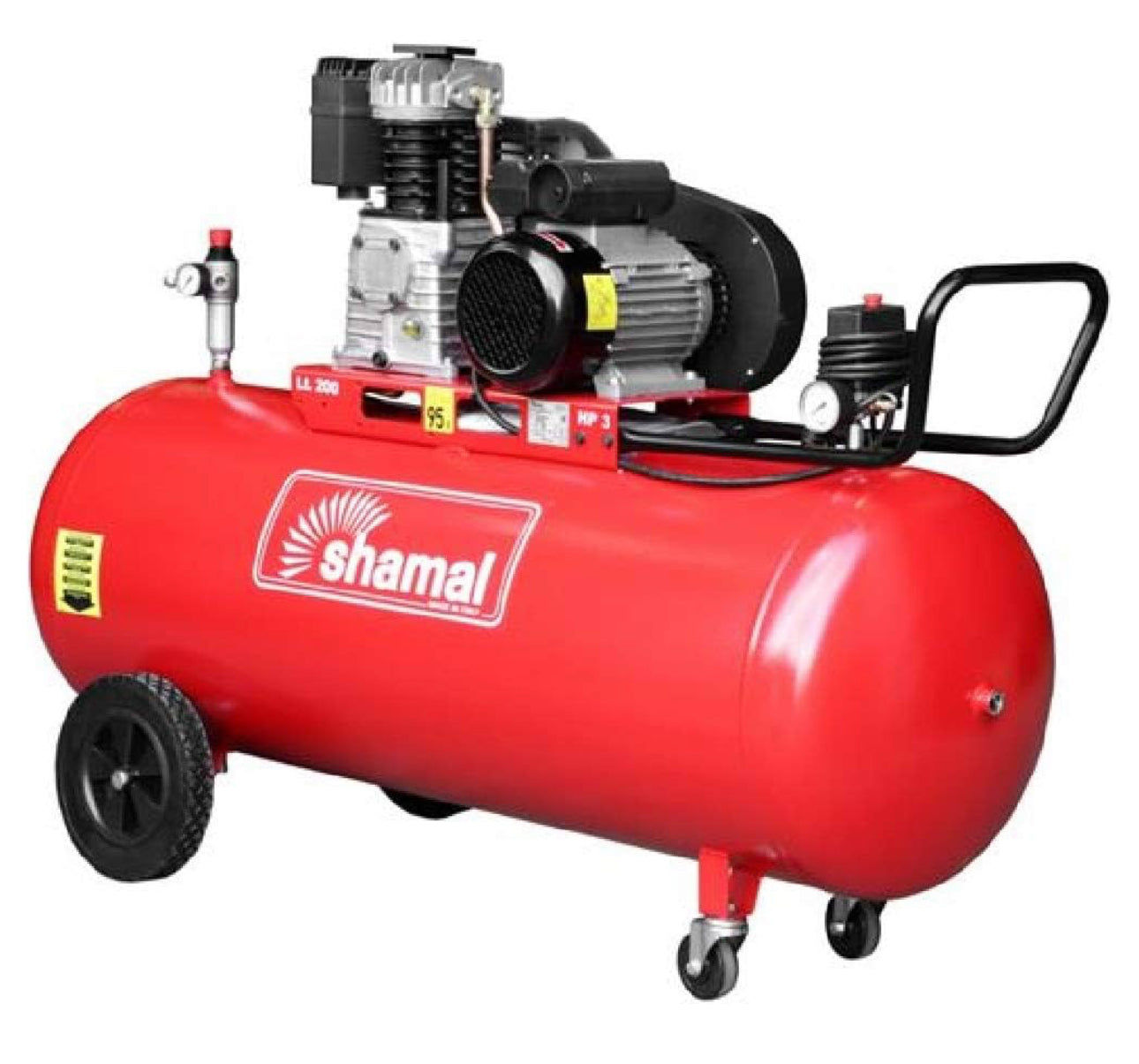 COMPRESSEUR 500L 380V SHAMAL 5.5CV 11 BAR