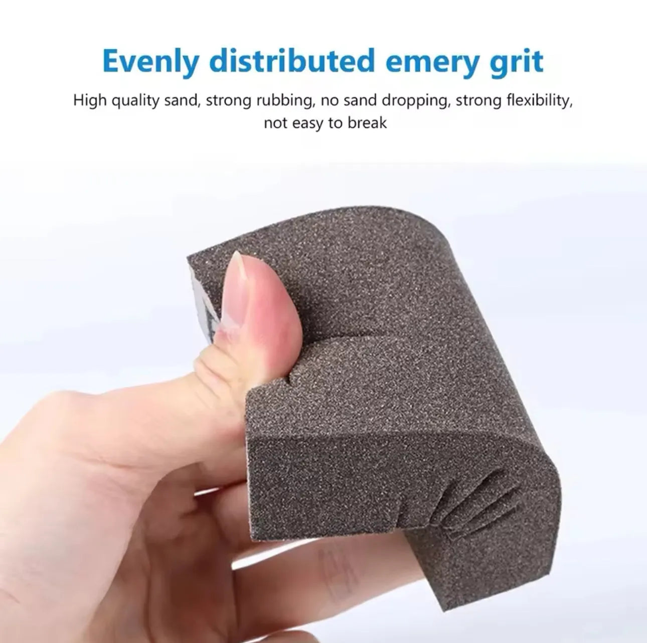 Éponge abrasif de ponçage (lot 6pcs) - SQES