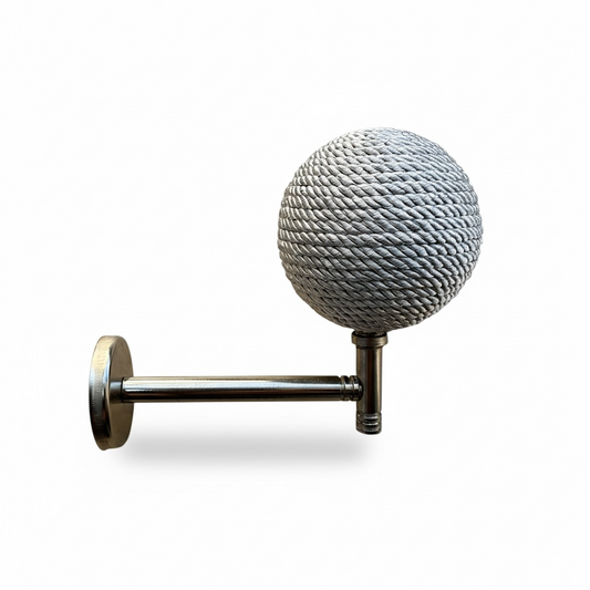 Embrasse Rideau tressé Argenté (2pcs)