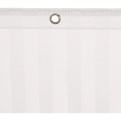 Rideau de Douche 100% en polystère - 180 x 180cm Blanc - SQES