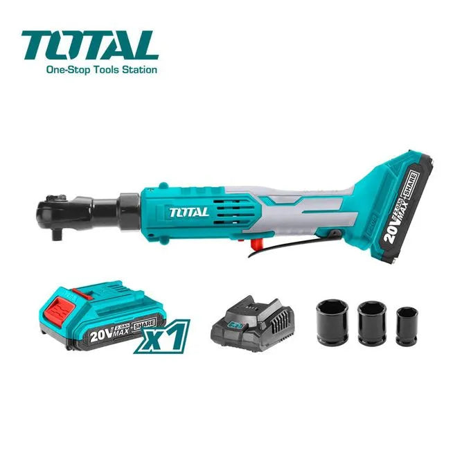 TOTAL Clé a cliquet sans fil - 3/8" - 20 V - SQES