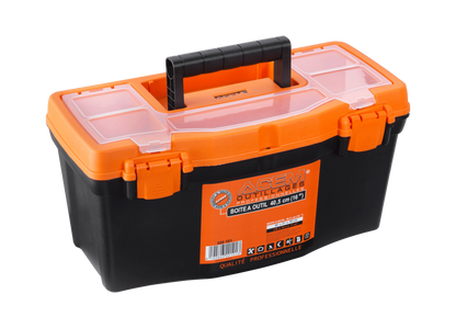 ACEM Boite à outils - Caisse Plastique de rangement outillage - SQES