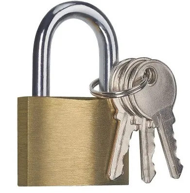 CADENAS À CLÉ EN LAITON 20MM - SQES