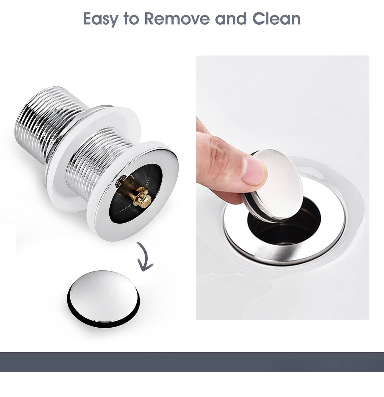 Bande Clic-Clac PM Chrome B001