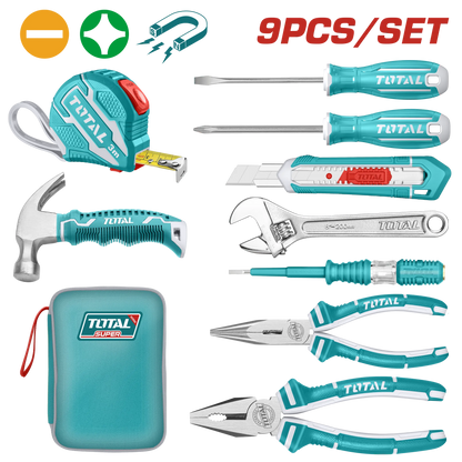 Ensemble Outillage a main - Trousse du bricolage - thkthp90097 - SQES