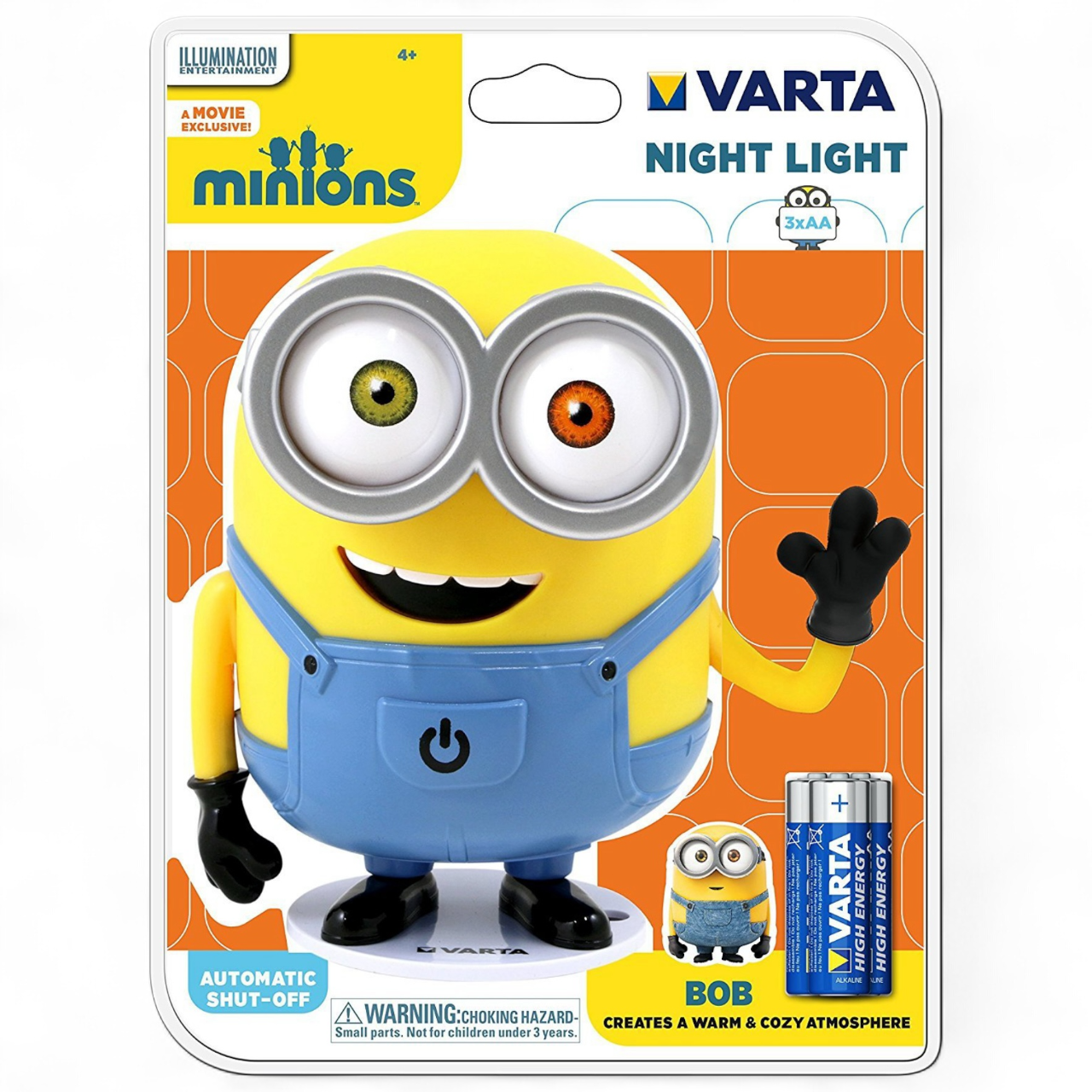 VARTA TORCHE MINIONS NIGHT LIGHT 3AA - 4008496551119