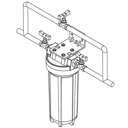 Filtre à Eau - Anti calcaire - simple - Ejim