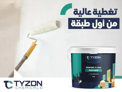 Surfacaire Acrylique Tyzon - Mat - Blanc - 40Kg - SQES