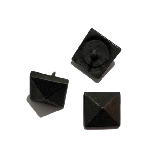 Clous de porte antiques pyramide Clavos en laiton massif 13 mm lot de 10