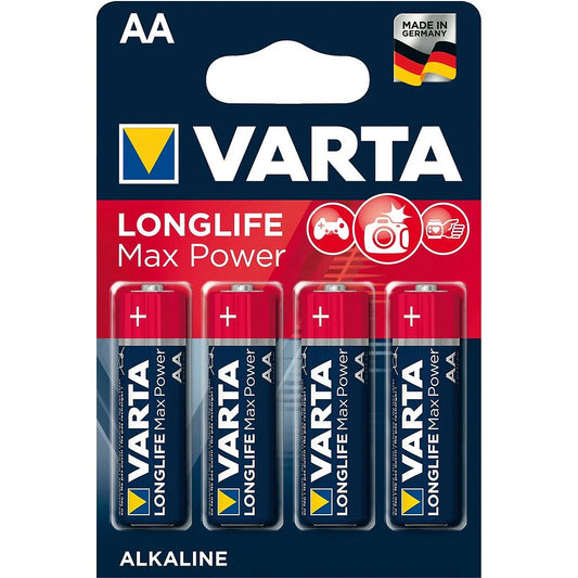 VARTA Pile Longlife Max Power AA LR6 PACK 4