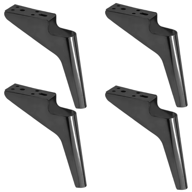Pied de meuble en metal Sabot FUME H170mm N180-A (4pcs) - SQES