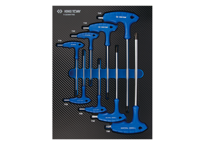 ENSEMBLE DE 8 CLÉS TORX EN T - SQES