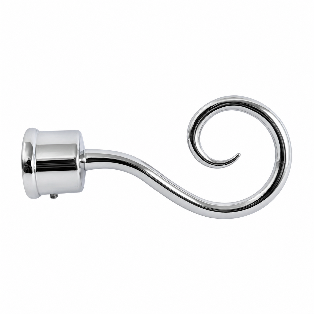 Embout de tringle rideaux COSMOS DN25 ARGENT Brillant Sphérique Aluminium – SQES Tunisie