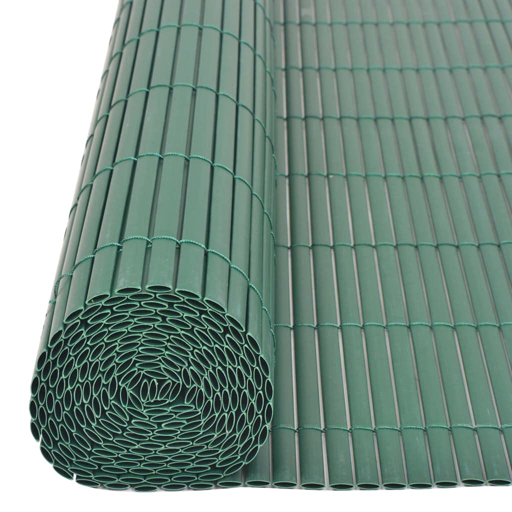 Canisse PVC 1.50mx1.85m Vert Double Face