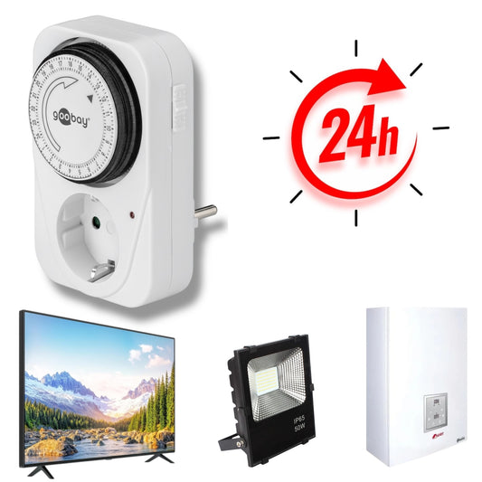 Programmateur Prise 220V Journalier 24H