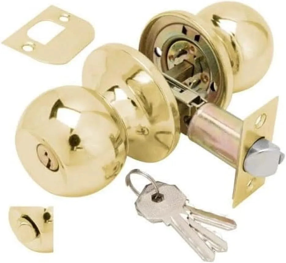Poignée De Porte - Serrure tubulaire - Verrouillage par clés - - SQES