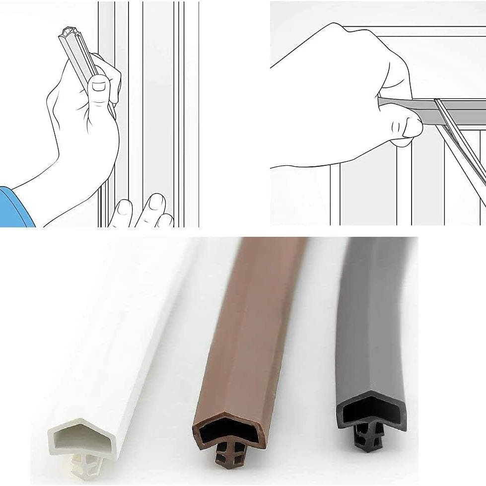 Joint d'Isolation Porte Intérieure Feuillure 25M