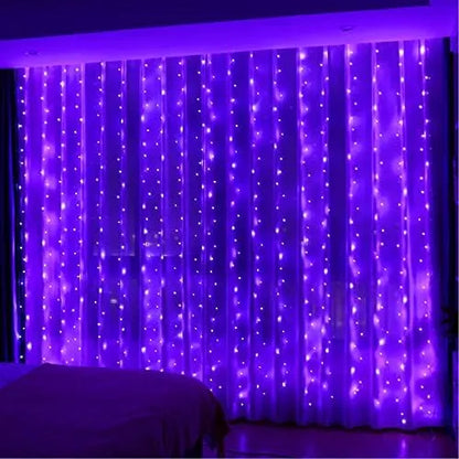 Guirlande lumineuse décoratif - Kit 100 LED Violet - 10M Mauve - SQES