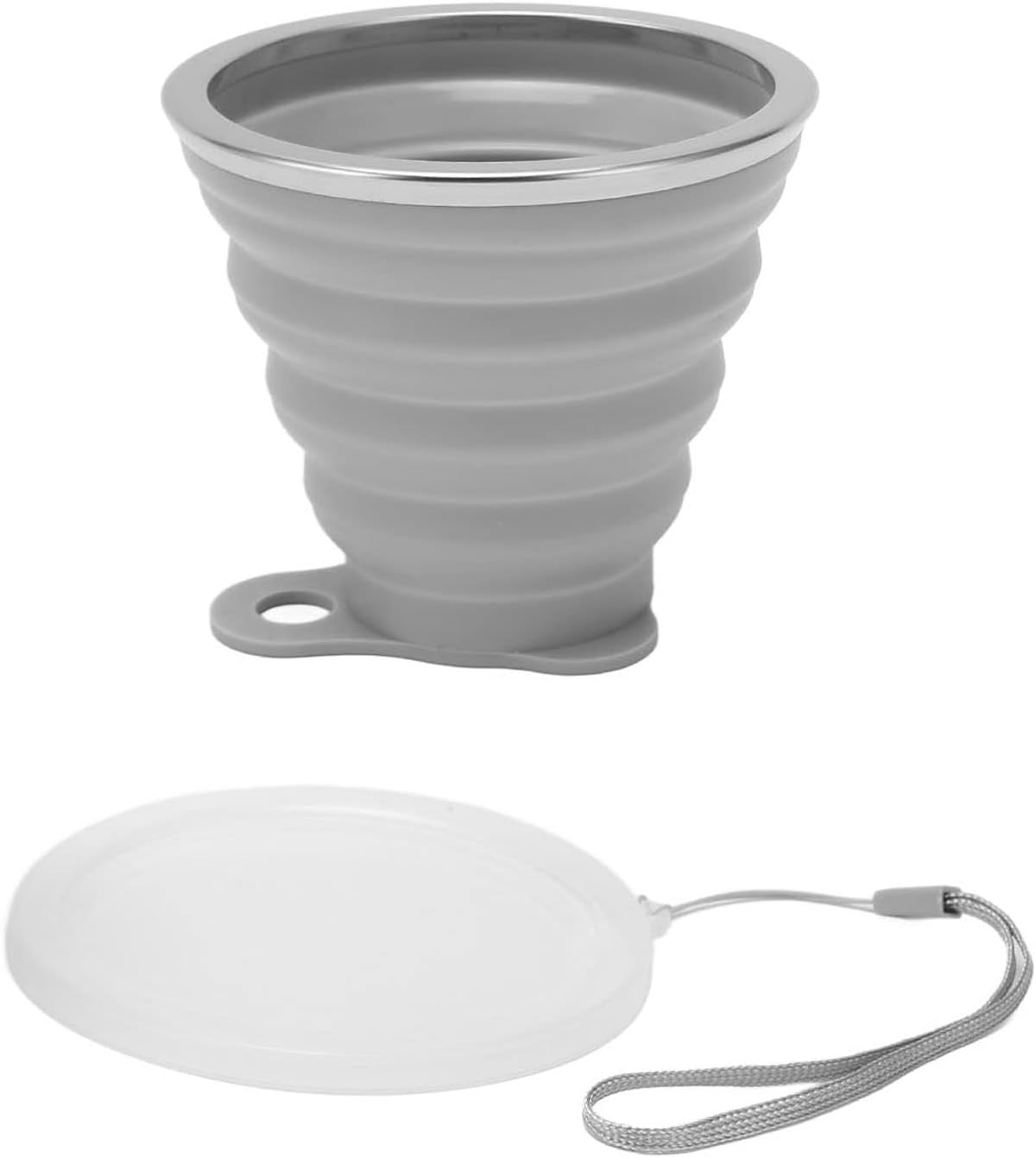 Tasse de Voyage Pliable de qualité Alimentaire Pratique 270 Ml