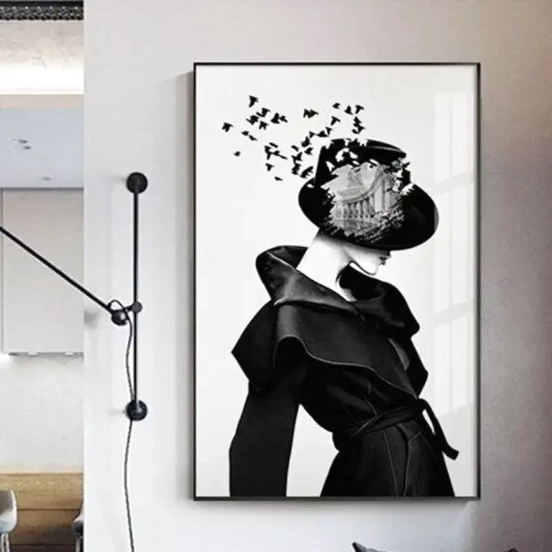 Toile à Peindre Vierge Noire 40×60 cm – Acrylique & Huile