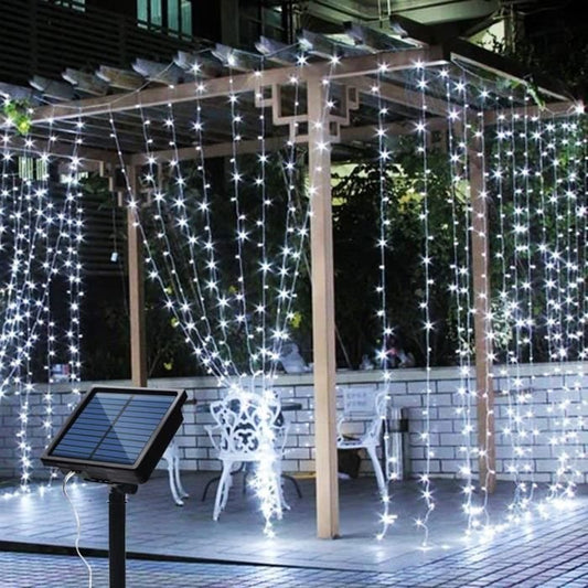 Rideau lumineux Hauteur 3M LED lumière Blanc - SQES