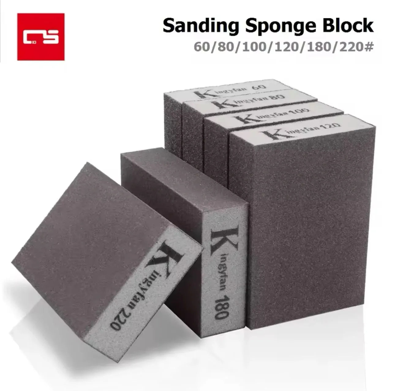 Éponge abrasif de ponçage (lot 6pcs) - SQES