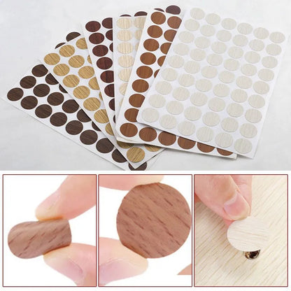 Cache vis autocollant pour meuble 192 stickers - SQES