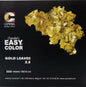 Feuille d'or - imitation OR 2.5 - 16cm*16cm - 500 pcs - Easy color COPRABEL - SQES