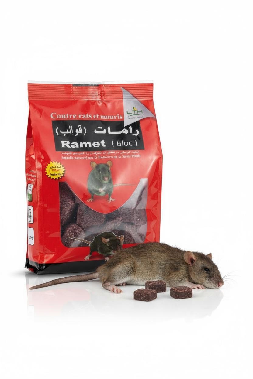 Pâtes Anti-Rongeurs Ramet 100g Pack de 10 Pièces